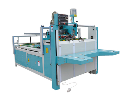 Incollatrice semiautomatica per scatole