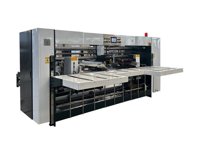 Halbautomatische Doppelst&uuml;ck-Kartonheftmaschine