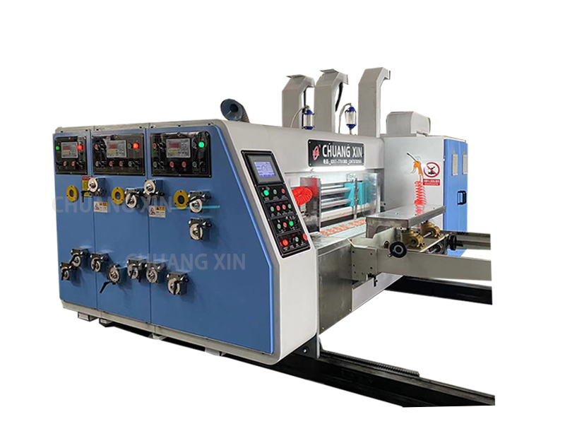 Kleine Kartonschachteldruckmaschine